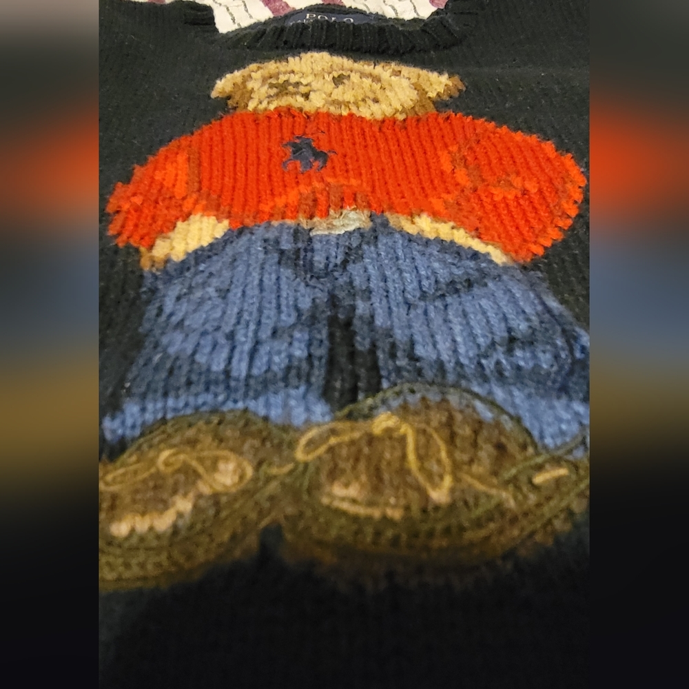 Ralph Lauren Teddy Bear Sweater #56/100 - Picture 7 of 17